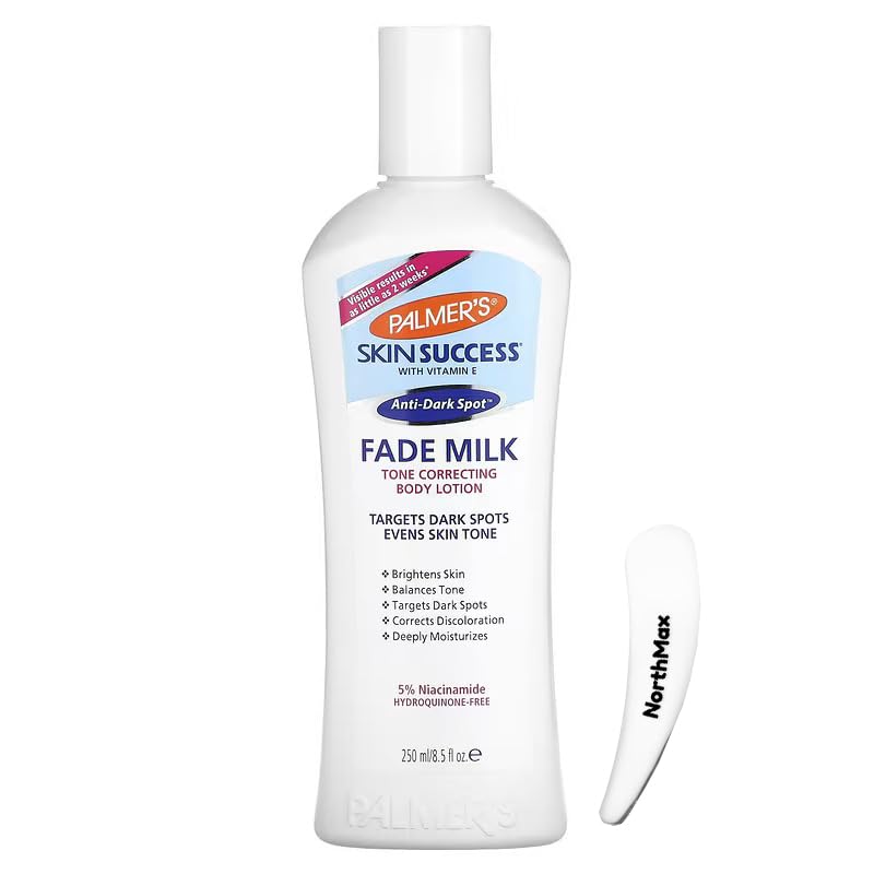 Palmer’s Skin Success Fade Milk Tone Correcting Body Lotion with Cosmetic Spatula
