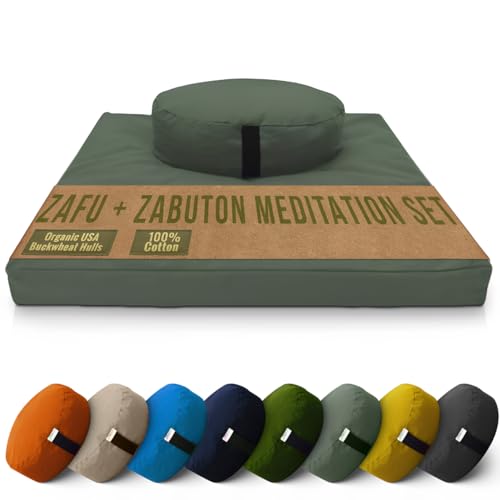 Bean Products Zafu and Zabuton Meditation Set