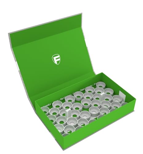 Boite magnetique Feldherr pour 36 pots de peinture Citadel 12ml gris