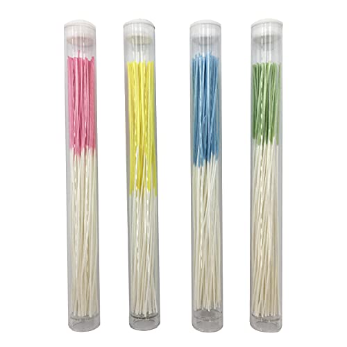 240 Pieces Earrings Hole Cleaner, 4 Boxes Disposable Earrings Hole Cleaning Line Odor Removal Ear Care Kit For Girls Women Men