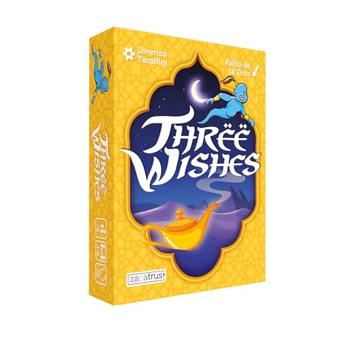 Three Wishes, Juego de Mesa, Juego de Cartas, 3-8 Jugadores, con