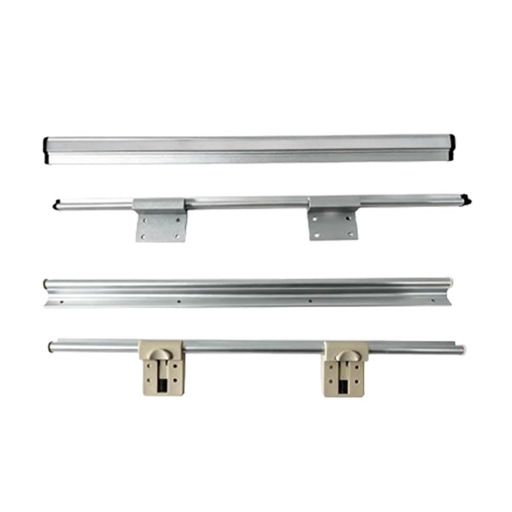 Soporte de mesa de aluminio para caravanas y yates, consola plegable con soportes de fijación, montaje de travesaños robusto para caravanas y barcos