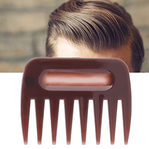 Wide Tooth Comb, Hair Pick Oil Hair Comb Hairdressing Comb Portable Men Oil Hair Hairdressing Comb Wide Large Tooth Hairstyle Comb for Men Hair Care Styling Tools Kit (type1) - Image 3
