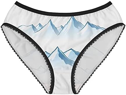 Mountains Panties, Mountains Underwear, Briefs, Cotton Briefs, Funny Underwear, Panties For Women