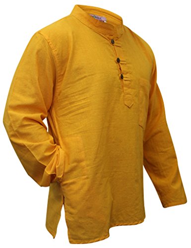 SHOPOHOLIC FASHION Chemise Grand-père légère du Festival Hippie