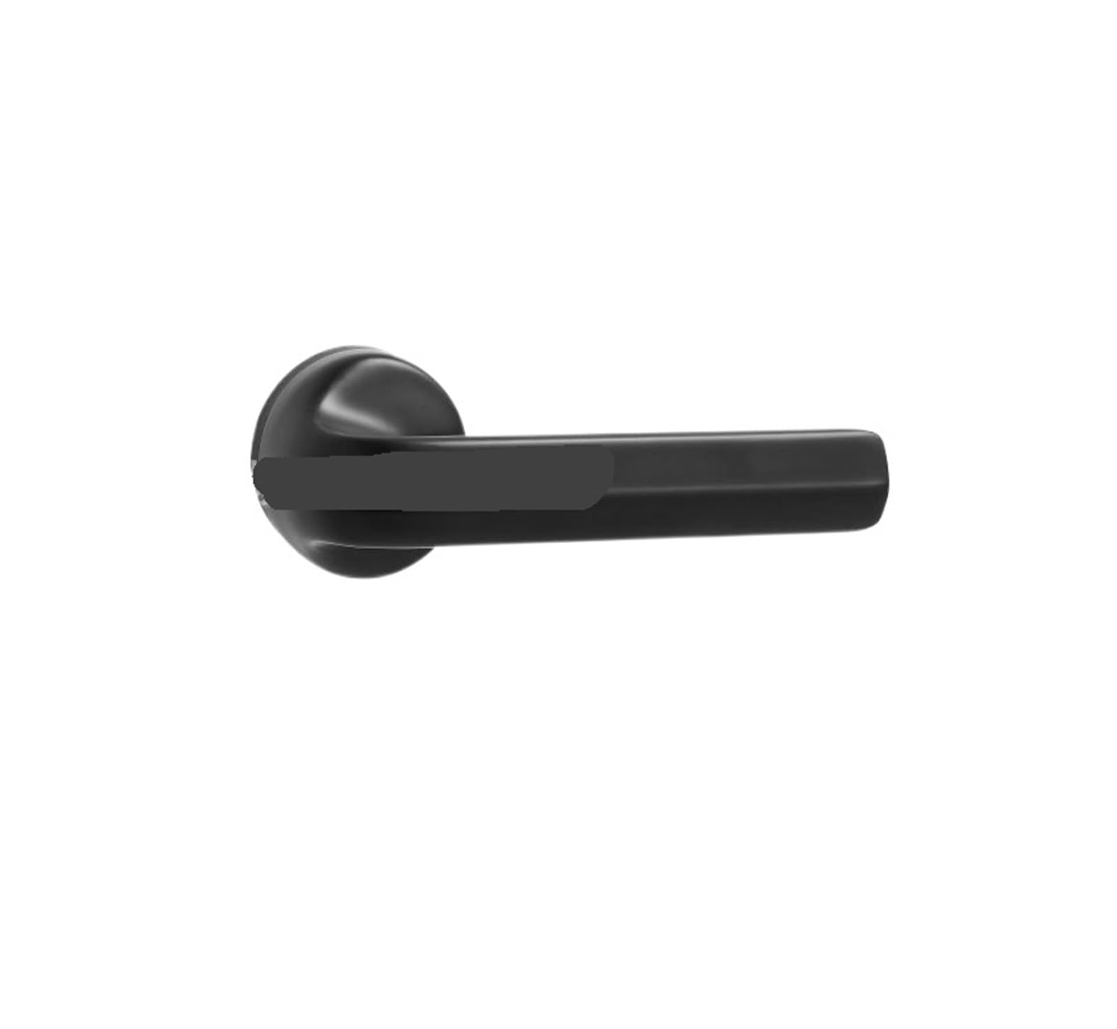 Household zinc Alloy Magnetic Anti-Theft Mechanical Door Lock Indoor Silent Split Bedroom Wooden Handle Black(Black 5845 Silent Copper)