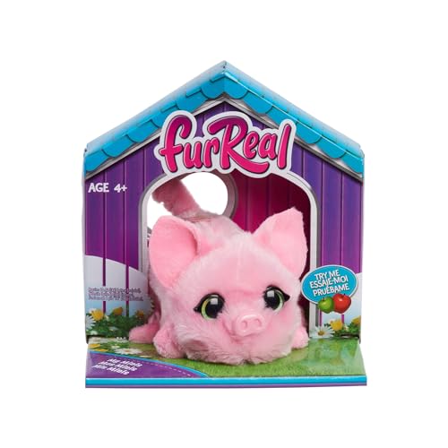 furReal My Minis Piglet, Kids Toys for Ages 4 Up by Just Play