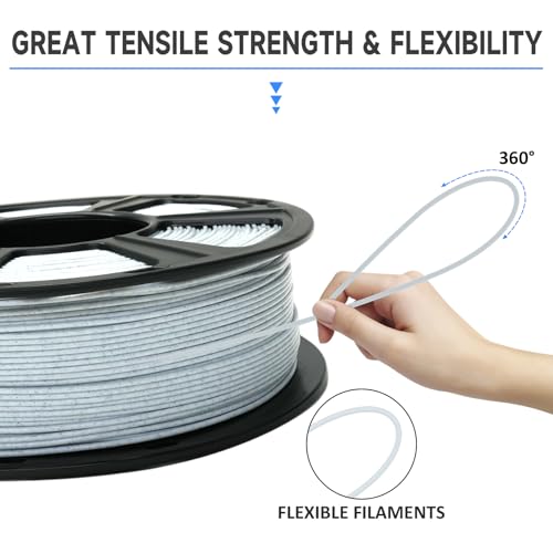 Image of GIANTARM 3D Printer Filament, Marble Pla Filament, 1Kg(2.2lbs) Spool, 1.75mm Dimension Accuracy + /- 0.03mm, 3D Printing Filament