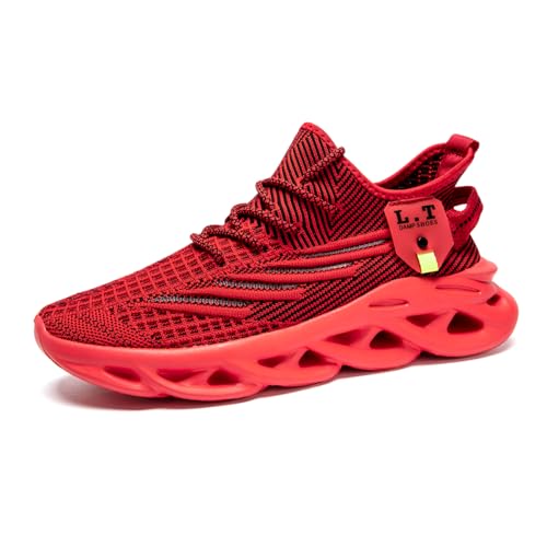 Image of DLWKIPV Women Running Shoes Walking Training Sneakers Sport Gym Fitness Tennis Shoes Non Slip Fashion Comfortable Lightweight Shoe for Casual Jogging Mesh Breathable Sneaker
