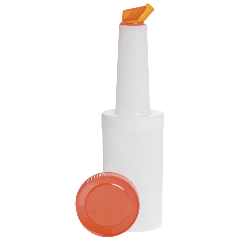 Carlisle Foodservice PS601N24 Stor 'N Pour Orange 1 qt (1 Each)