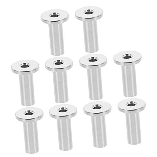 AUTSUPPL Cable Railing Protector Sleeves Set of 10 Sturdy and Easy to Install for Wire Rope