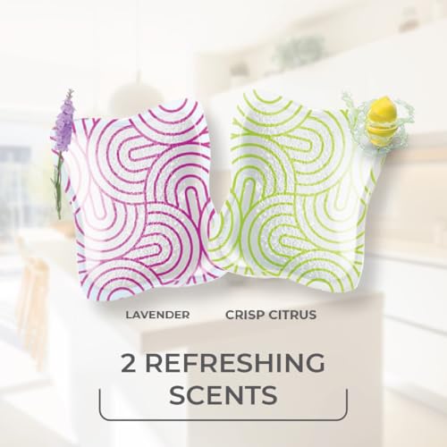 image for O-Cedar PACS Hard Floor Cleaner, Lavender Scent 10 Count (1-Pack) | Ma