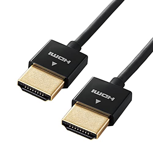 エレコム HDMI ケーブル 1m 4K × 2K対応 スーパースリム 送料込み Amazon | エレコム HDMI ケーブル 1m 4K×2K対応 スーパースリム
