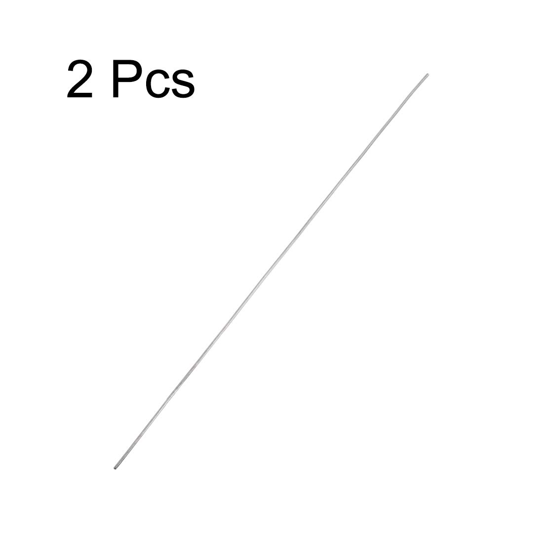 Uxcell 304 Stainless Steel Round Rod - 3mm Diameter X 200mm Length, 9-Pack For DIY And Model Making