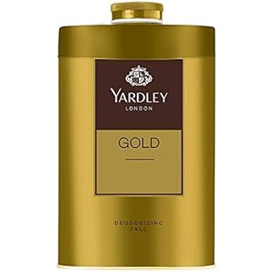 Yardley London Gold Talco en polvo – 250 g 800 oz, Desodorante Talco