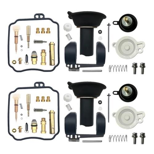 JOEBO Carburetor Gasket XVS400 4TR/5KP Motorcycle Carburetor Repair Kit DS400 Float Vacuum Diaphragm Parts Carburetor Kit(XVS400-ALL)