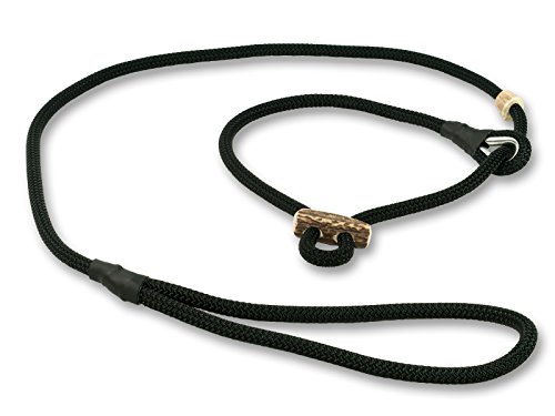 Mystique® Field Trial Moxonleine mit Zugbegrenzung 10mm 150cm schwarz