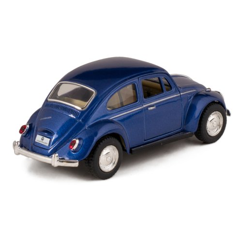 KiNSMART Volkswagen Beetle Clásico 1967 1:32 Azul miniatura 2