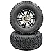 23x10.5-12 4Ply Prowler Aluminum Golf Cart Wheel - Set of 2