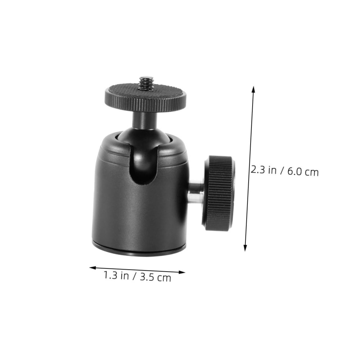 TEHAUX Tripod Head for Camera Aluminum Alloy 360° Rotation Projector Tripod Adapter Light Stand Mount
