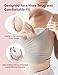 Momcozy Breast Milk Collector, Milk Collectors for Breastfeeding, Reusable Breast Milk Shells, Silicone Catcher with More Fit & Soft (3oz/90ml, 2 Counts)