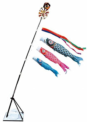 こいのぼり 徳永鯉 鯉のぼり ベランダ用 2m スタンドセット 水袋 友禅鯉 ポリエステルタフタ 家紋・名入れ不可 117-200