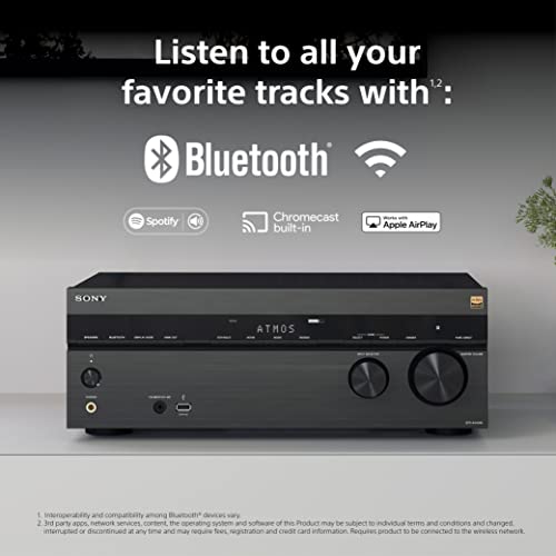 Sony STRAN1000 Str-An1000 7.2 Ch Surround Sound Home Theater 8K A/V Receiver: Dolby Atmos thumb #5