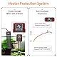 AQQA Aquarium Heizung,800W PTC Aquarium Heizstab mit Thermostat,Einstellbare Temperatur Aquarium Heizer mit Externem LED Controller Display,Aquarien Heizung für 300-880L