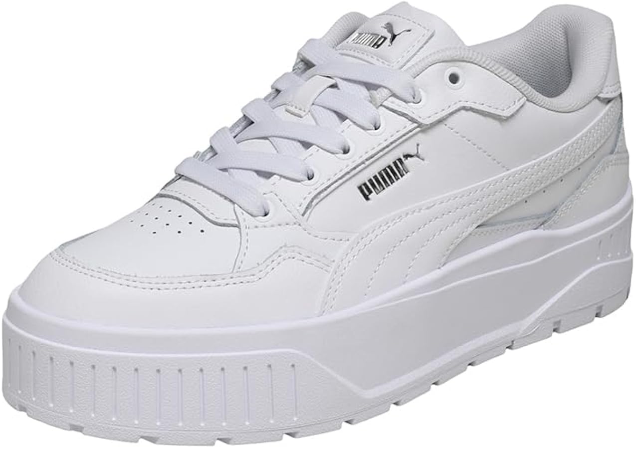 Amazon.com: Puma Women's Karmen II Idol Sneaker, White White