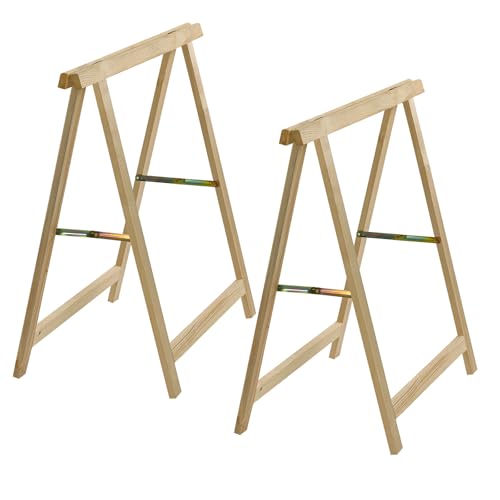 DEMA 2x Holz Klappbock Unterstellbock Gerüstbock Stützbock Arbeitsbock Fichte bis 80kg