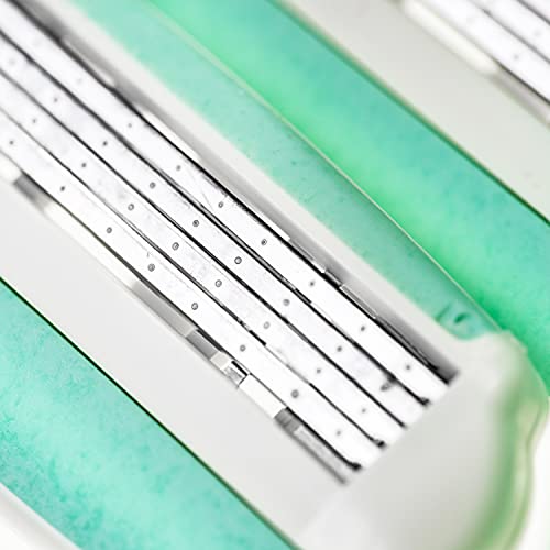 About Face Body Kai Sistema completo de barbear com 4 lâminas para mulheres; minimiza cortes e corte