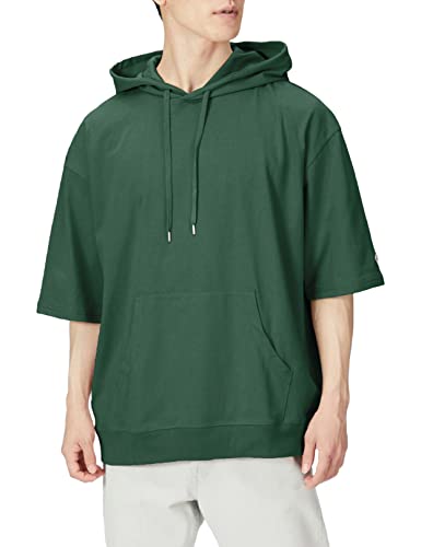 [ジェーイーモーガン] Tシャツ 天竺 袖ワッペン付き半袖ポケＴ グリーン L