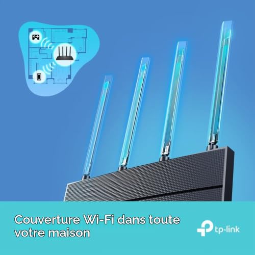 Routeur Tp Link Archer AX12 Technologie sans fil WiFi 6