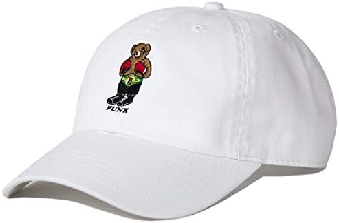 Amazon Interbreed インターブリード Funk Bear Tyson Bear Embroidered Ball Cap ボール キャップ 帽子 マイク タイソン ホワイト キャップ 通販