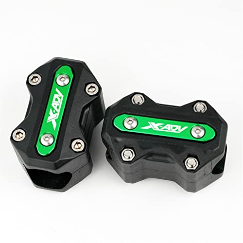 Blocs de protection pare-chocs vert pour moto Honda X-ADV 750