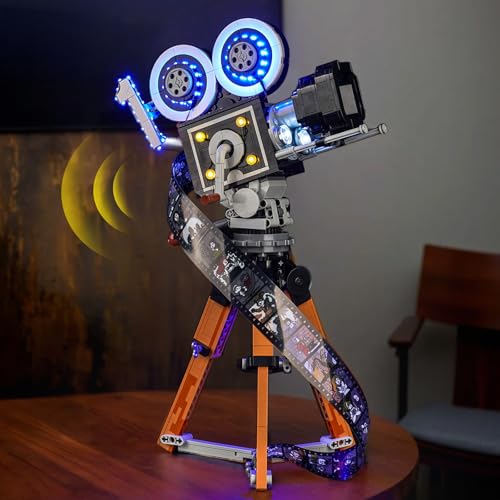 LocoLee Light Control-Light Kit Compatible with LEGO Disney Walt Disney Tribute Camera 43230, Lighting Set for Lego Disney 100 for Adults (No Models)