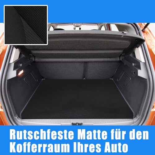 Universal Antirutschmatte 120x100 cm - Zuschneidbare, wasserdichte Schutzmatte für Kofferraum, Auto, Camping und Hundebox - Vielseitige Anti-Rutsch Schmutzfangmatte für Zuhause und unterwegs