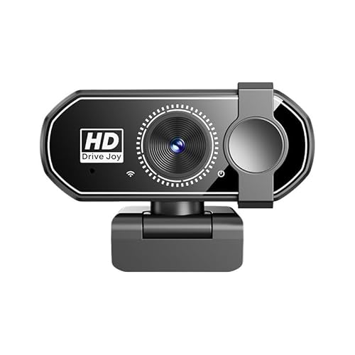 YVAAASIYC Cámara Web Full HD 2K 4K 30 fps for PC con micrófono, Compatible computadoras de Escritorio y portátiles conexión USB, transmisión en Vivo for videollamadas(2K)