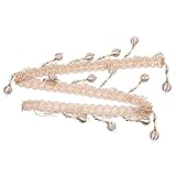 Garniture perlée pour rideau : elle est principalement composée de soie de polyester, ce qui peut vous apporter une expérience plus confortable, pendentif de rideau DIY