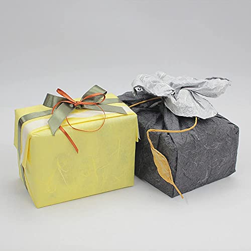 Korean Traditional Mulberry Paper, Colored Hanji Paper Roll, Natural Fiber Texture, Unyong (White, 10.4" X 787.4") #TOP7