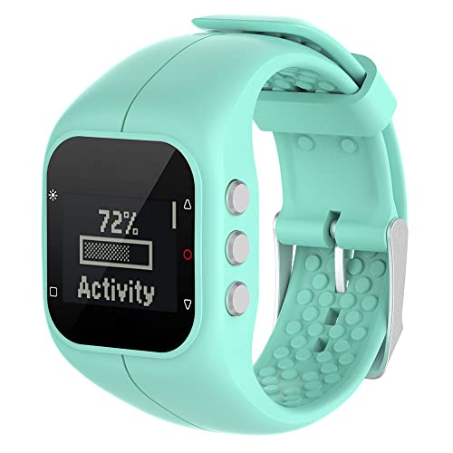 Correas compatibles con Polar A300, correa de repuesto ajustable de silicona para reloj inteligente Polar A300, Metal