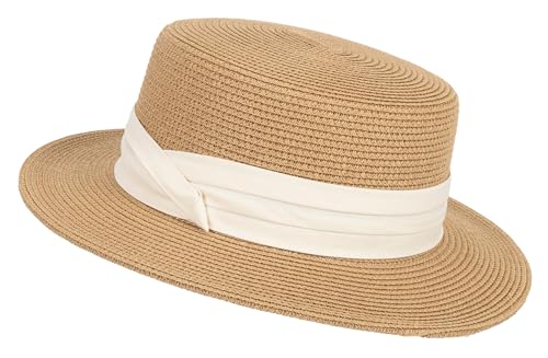 Sombrero de playa para mujer estilo Panamá M miniatura 6
