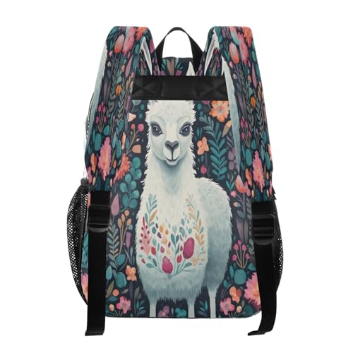 Alpaca Clear Backpack - Stadium Approved Large 15.7-inch Waterproof Transparent Bag for Sports, Concerts, Work, Travel#353