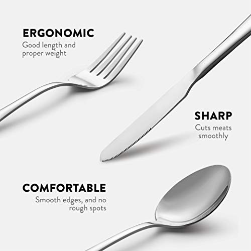 20-Piece-Stainless-Steel-Silverware-Set-Attractive-Mirror-Finished-Flatware-Set-Serving-for-4-Classic-Cutlery-set-for-HomeRestaurant-Includes-Spoons-Forks-Knifes-Dishwasher-Safe-Utensils 20-Piece-Stainless-Steel-Silverware-Set-Attractive-Mirror-Finished-Flatware-Set-Serving-for-4-Classic-Cutlery-set-for-HomeRestaurant-Includes-Spoons-Forks-Knifes-Dishwasher-Safe-Utensils