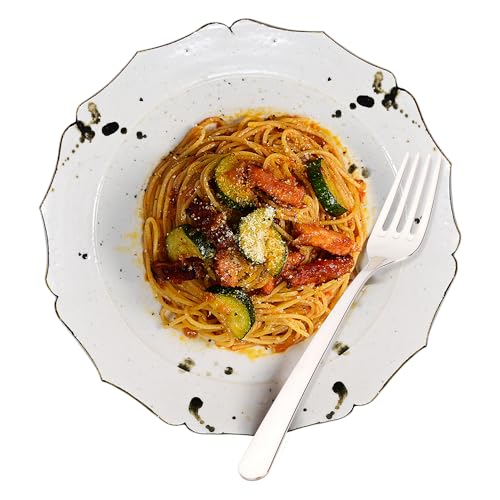 Restaurantware Speculo 8 Inch Dinner Forks Set of 2 Dishwasher Safe Silverware Forks - Polished Finish Round Edge Silver 18/0 Stainless Steel Set Of Dinner Forks For Entrees Or Desserts