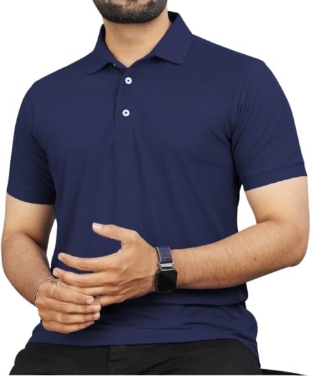 Image of T-Shirt | T-Shirt for Men | Regular Fit Polo T Shirt for Men | Casual T Shirt for Men | Men's T Shirt | Men's T Shirts Stylish | Half Sleeve T Shirt