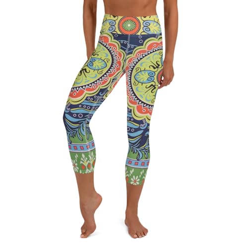 Legging capri yoga zodiaque aux finitions premium durables