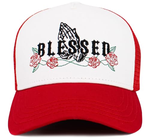 Image of KBETHOS Praying Hands Rosary Dad Hat Baseball Cap Unconstructed Polo Style Adjustable Unisex