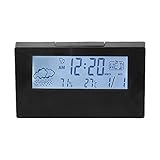 Cómoda alarma de despertador: la suave alarma de despertador comienza suave y se vuelve cada vez más fuerte hasta que la apaga, no es necesario elegir entre una alarma fuerte que lo saca de la cama o una alarma demasiado suave que lo adormece.