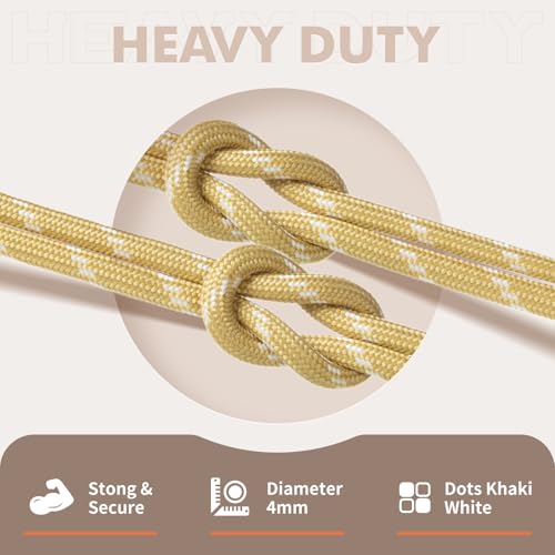 Image of Stepace 2 Pairs Round Heavy Duty Boot Laces for Hiking and Work Boots